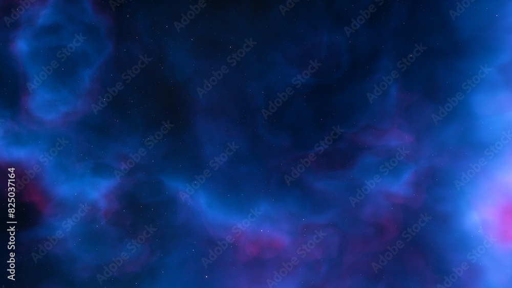 Space nebula, for use with projects on science, research, and education. Illustration
