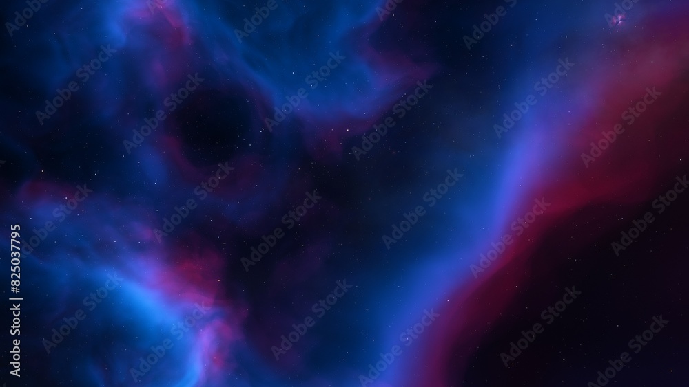 Night sky - Universe filled with stars, nebula and galaxy
