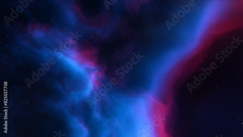 Night sky - Universe filled with stars, nebula and galaxy 