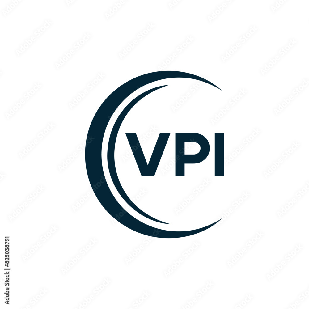 VPI logo. V P I design. White VPI letter. VPI, V P I letter logo design. V P I letter logo design in FIVE, FOUR, THREE, style. letter logo set in one artboard. V P I letter logo vector design.