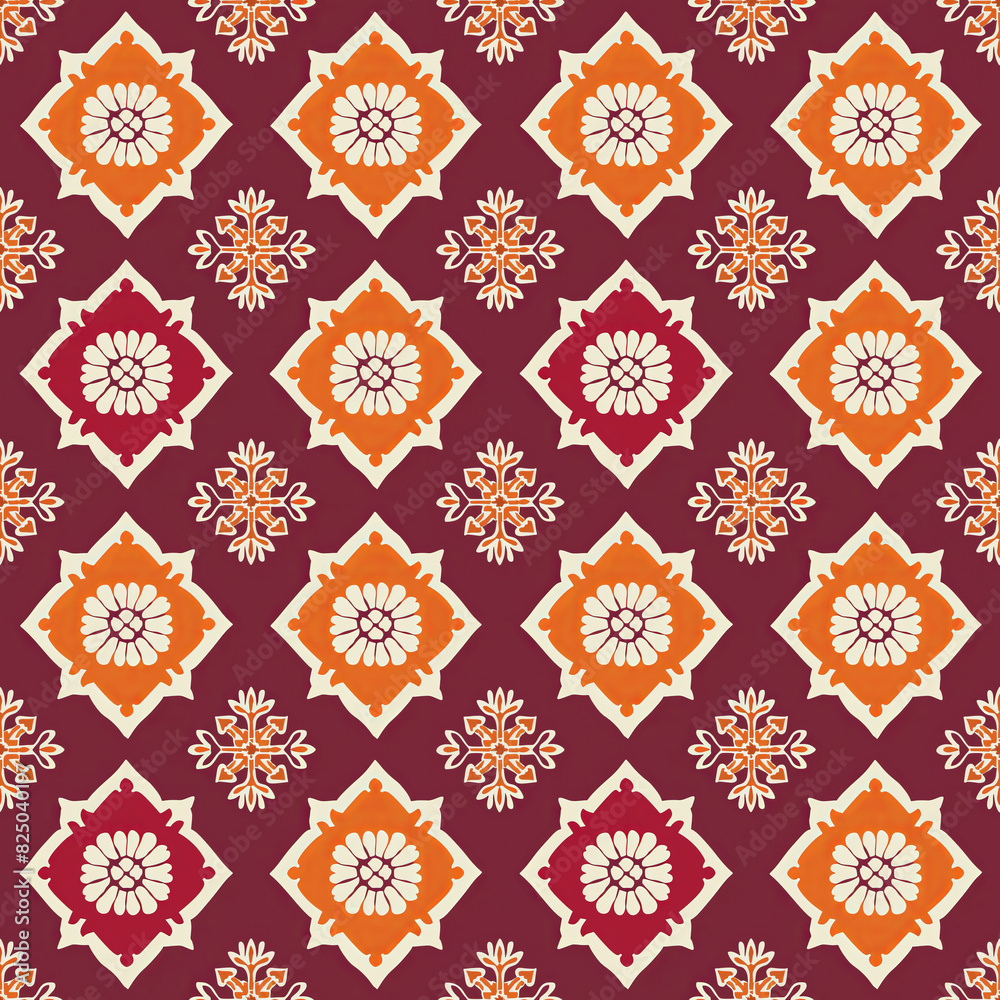 Ornamental Floral Pattern Ornamental Floral Pattern
