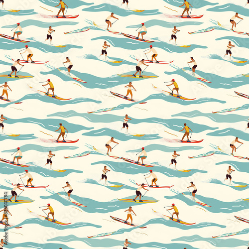 Vintage Watersports Pattern