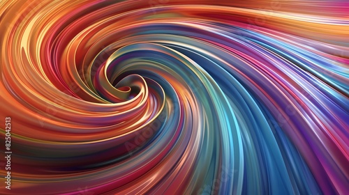 Dynamic swirls of vibrant colors creating a visually stimulating and lively background