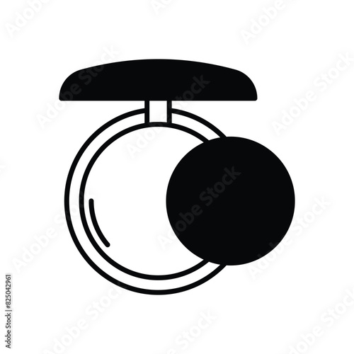 Bronzator vector icon