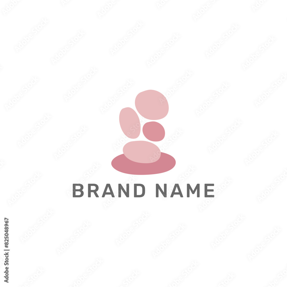 ILLUSTRATION ZEN BALANCING STONES, STACKED STONES SIMPLE FLAT LOGO ICON TEMPLATE DESIGN VECTOR. GOOD FOR SPA, YOGGA ILLUSTRATION ZEN BALANCING STONES, STACKED STONES SIMPLE FLAT LOGO ICON TEMPLATE DESIGN VECTOR. GOOD FOR SPA, YOGGA