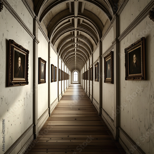                  - exhibition hall corridor