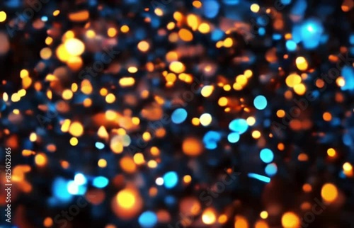 Wallpaper Mural Bokeh against the backdrop of the night city Torontodigital.ca