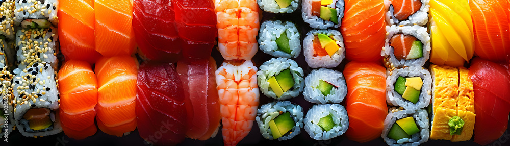 Gourmet Japanese Cuisine: Abstract Digital Art Symbolizing Culinary Delights Gourmet Japanese Cuisine: Abstract Digital Art Symbolizing Culinary Delights