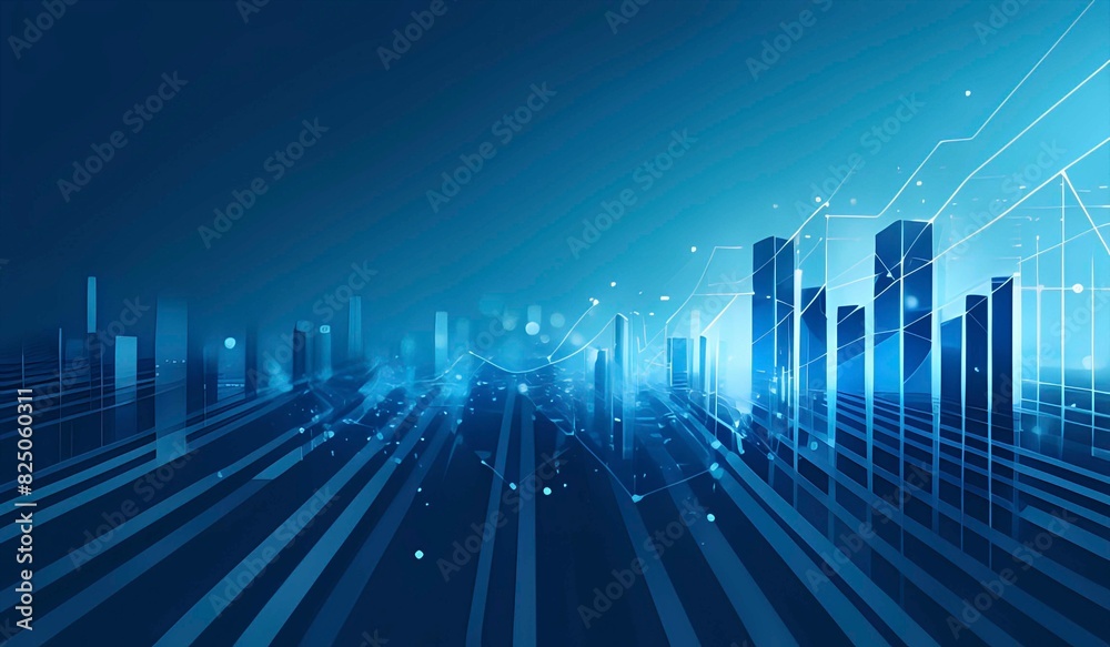 Business background with blue tones Business background with blue tones