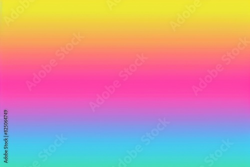 Vibrant and pastel rainbow colors blend seamlessly in a soft, blurred background illustration.