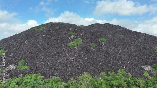 Aerial footage of Black MountainCooktown Queensland Australia photo