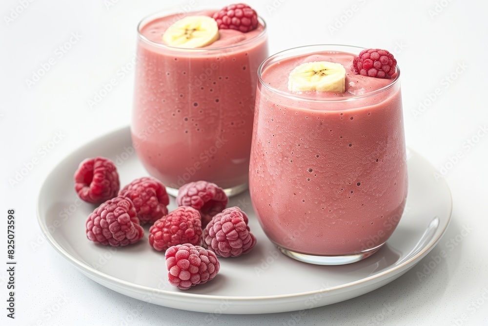 Nutritious and Delicious Banana Raspberry Smoothie for a Healthy Snack Nutritious and Delicious Banana Raspberry Smoothie for a Healthy Snack