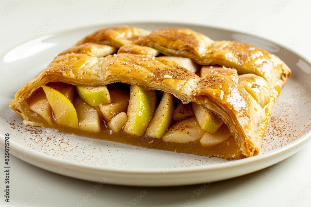 Elegant Apple Crostata with Buttery Flaky Crust and Cinnamon Elegant Apple Crostata with Buttery Flaky Crust and Cinnamon