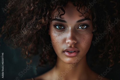 Beautiful Diverse Woman Portrait 