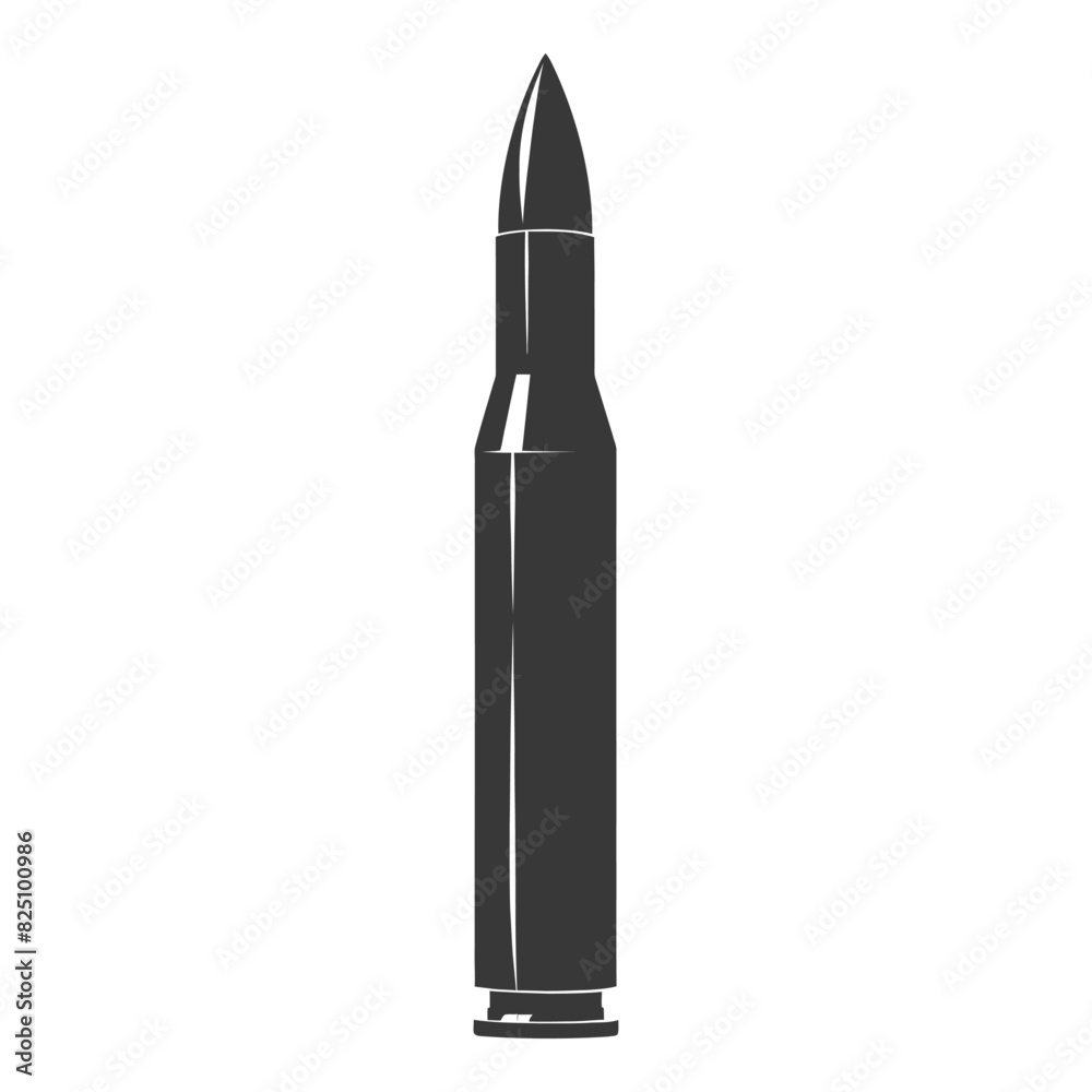 Silhouette bullet black color only Silhouette bullet black color only