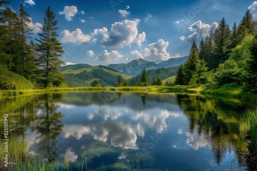 lake and mountains © Zarmeena