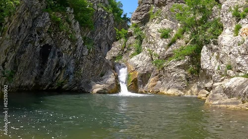 Wallpaper Mural The "Sini Vir"(The Blue Pool) is the name of a small waterfall located on the Medven River near the village of Medven. The water drops about 3-4 meters Torontodigital.ca