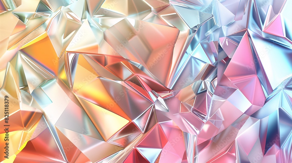 Abstract polygonal shapes with gradient colors and sharp edges, texture design Abstract polygonal shapes with gradient colors and sharp edges, texture design
