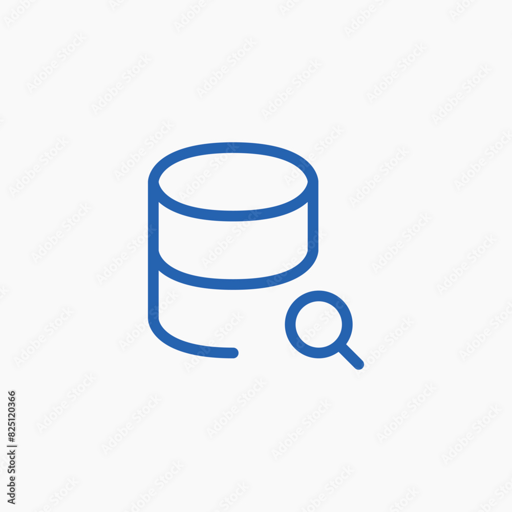 data base storage search icon data base storage search icon