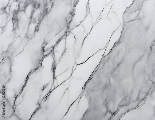 White and gray marble background with gray cracks