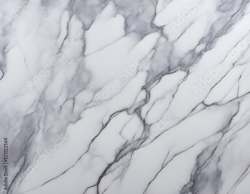 White and gray marble background with gray cracks