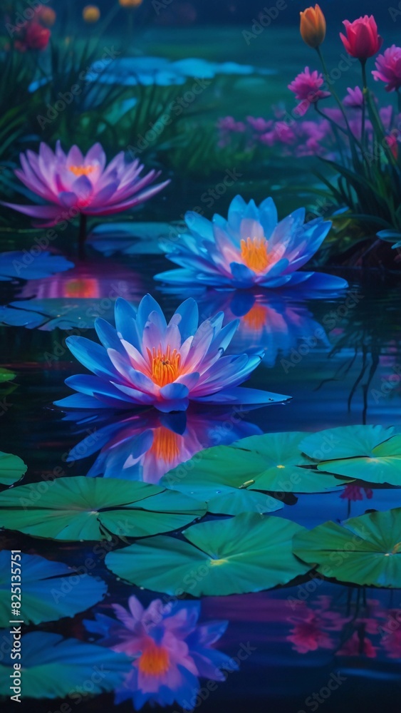 beautiful and peaceful water flower garden beautiful and peaceful water flower garden