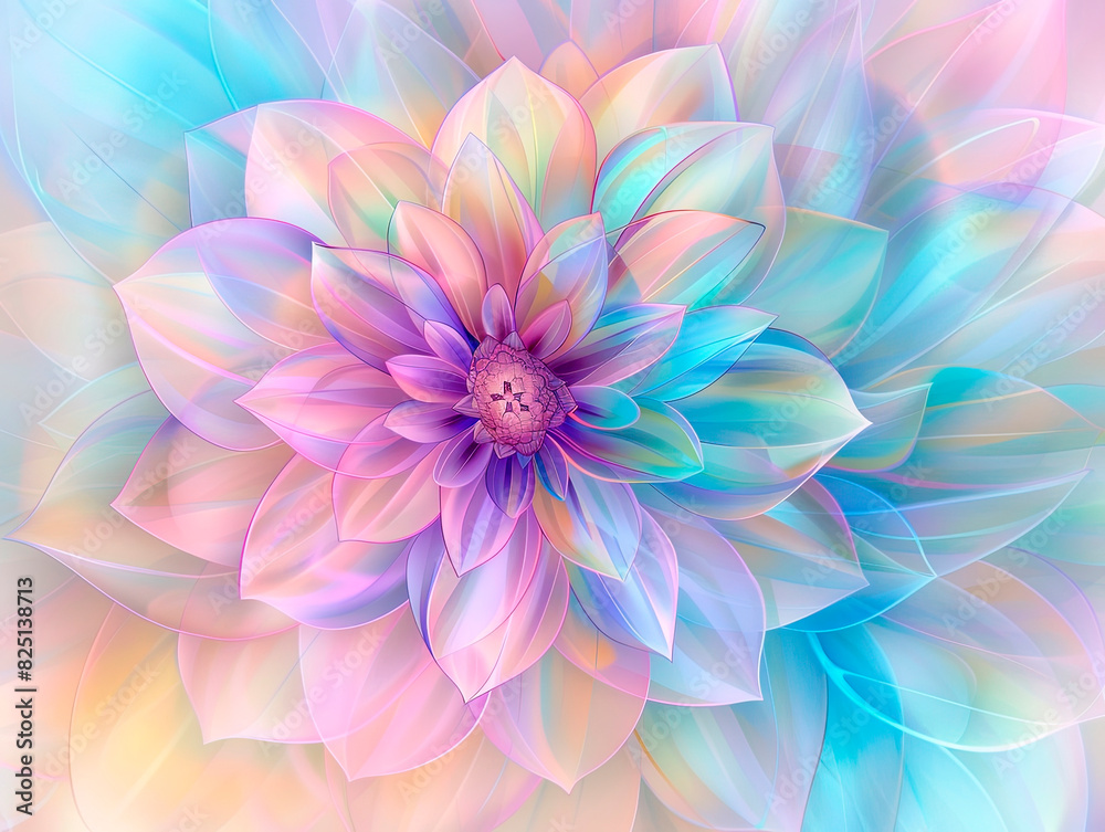 Fototapeta premium Dahlia flower photography dark red flower petals