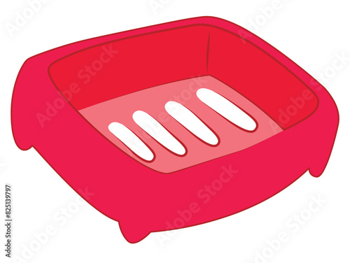 Soap box isolated on white background