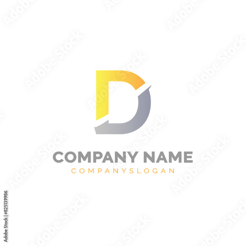 Letter D logo design, vector logo design Free Download Letter D logo design, vector logo design - GFXLoad