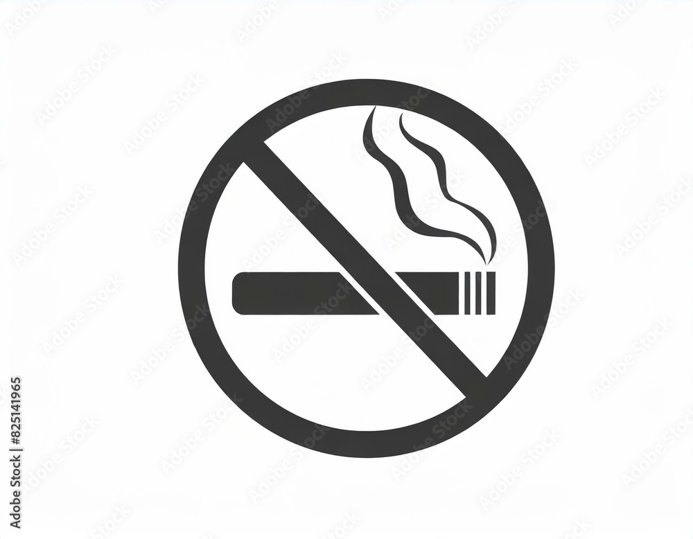 smoking ban prohibiting vector icon on white background smoking ban prohibiting vector icon on white background