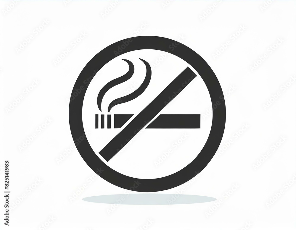 smoking ban prohibiting vector icon on white background smoking ban prohibiting vector icon on white background