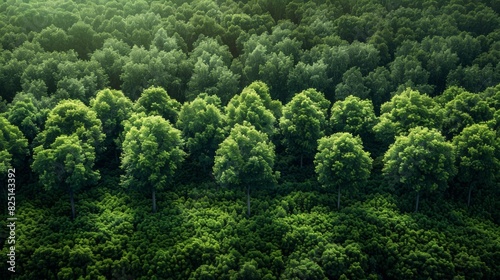 Quiet green forest background.