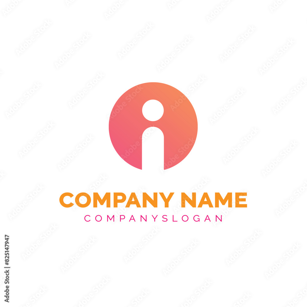 Letter I logo design, vector logo design Letter I logo design, vector logo design