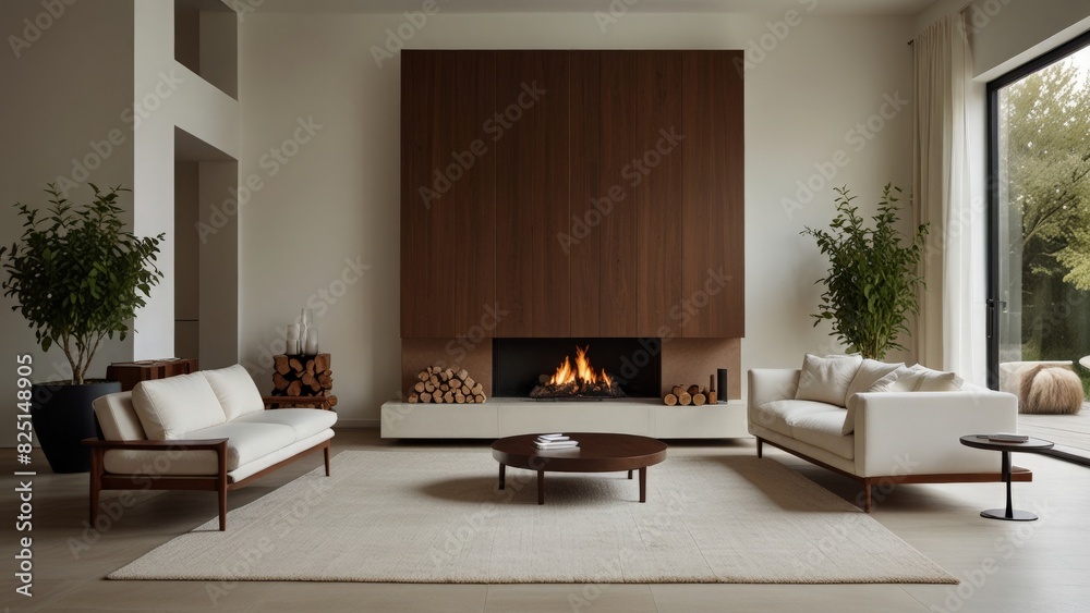 Fototapeta premium living room interior