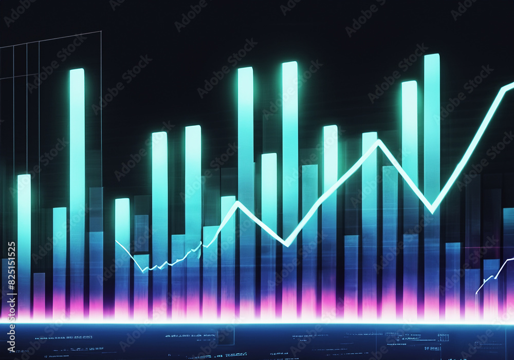Graph highlights revenue increase. Graph highlights revenue increase.