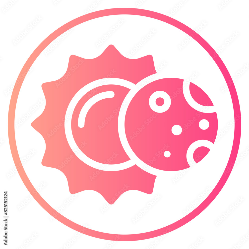 eclipse gradient icon eclipse gradient icon