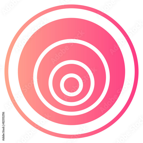 doppler effect gradient icon