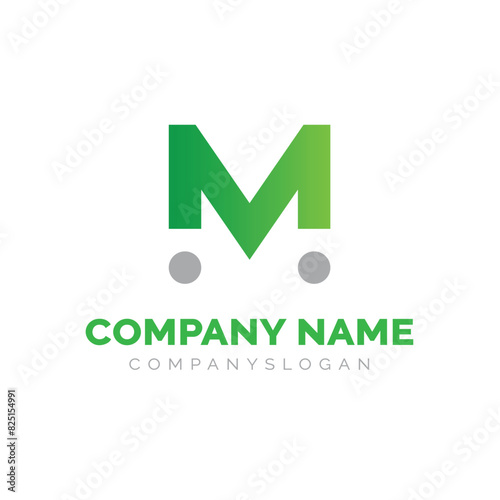 Free Download Letter M logo design, vector logo design  - GFXLoad