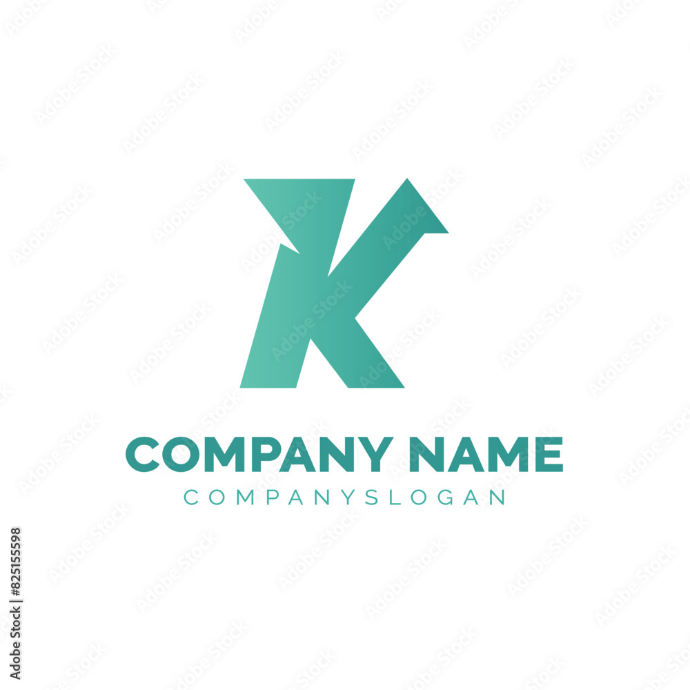 Letter K logo design, vector logo design Letter K logo design, vector logo design