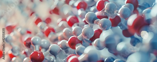Close-up view of drug development process detailed molecular models, visualizing drug interactions close up, pharmaceutical research, realistic, Composite, laboratory setting photo