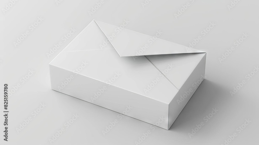 realistic white cardboard postal mailing box mockup isolated on white background highresolution 3d rendering realistic white cardboard postal mailing box mockup isolated on white background highresolution 3d rendering