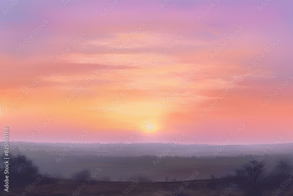 sunset in the mountains made by midjourney sunset in the mountains made by midjourney
