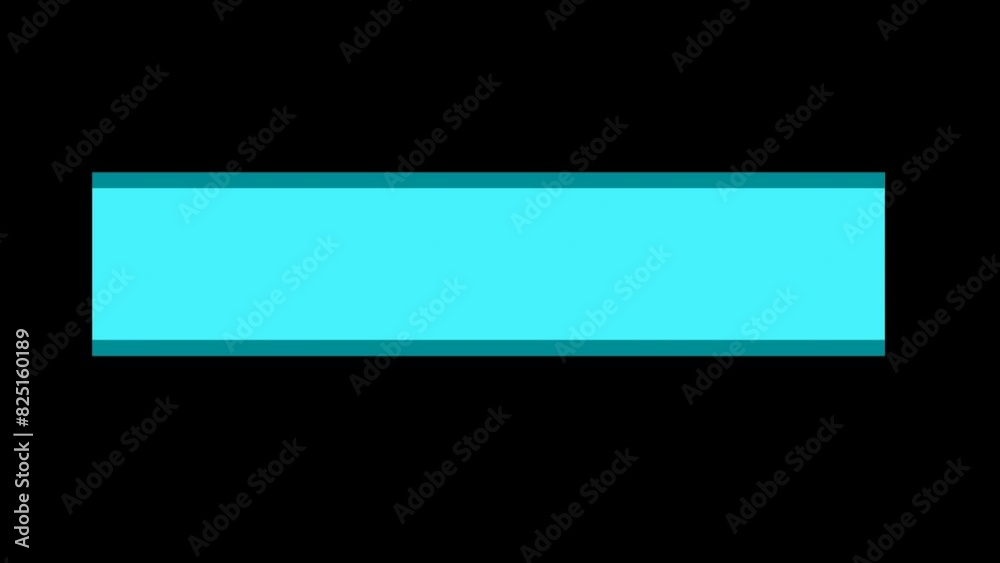 Lower third animation for broadcast or other content, . Video animation with alpha channel. Lower third animation for broadcast or other content, . Video animation with alpha channel.
