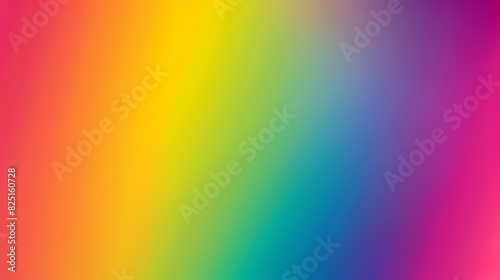 Colorful rainbow gradient blurred background, abstract design representing diversity, unity, and positivity, vibrant and eye-catching.