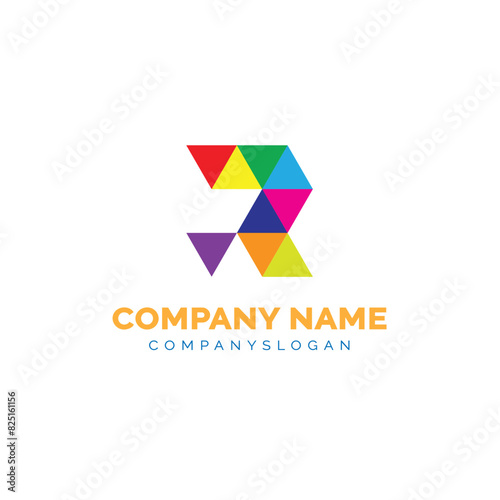 Letter R logo design, vector logo design Free Download Letter R logo design, vector logo design - GFXLoad