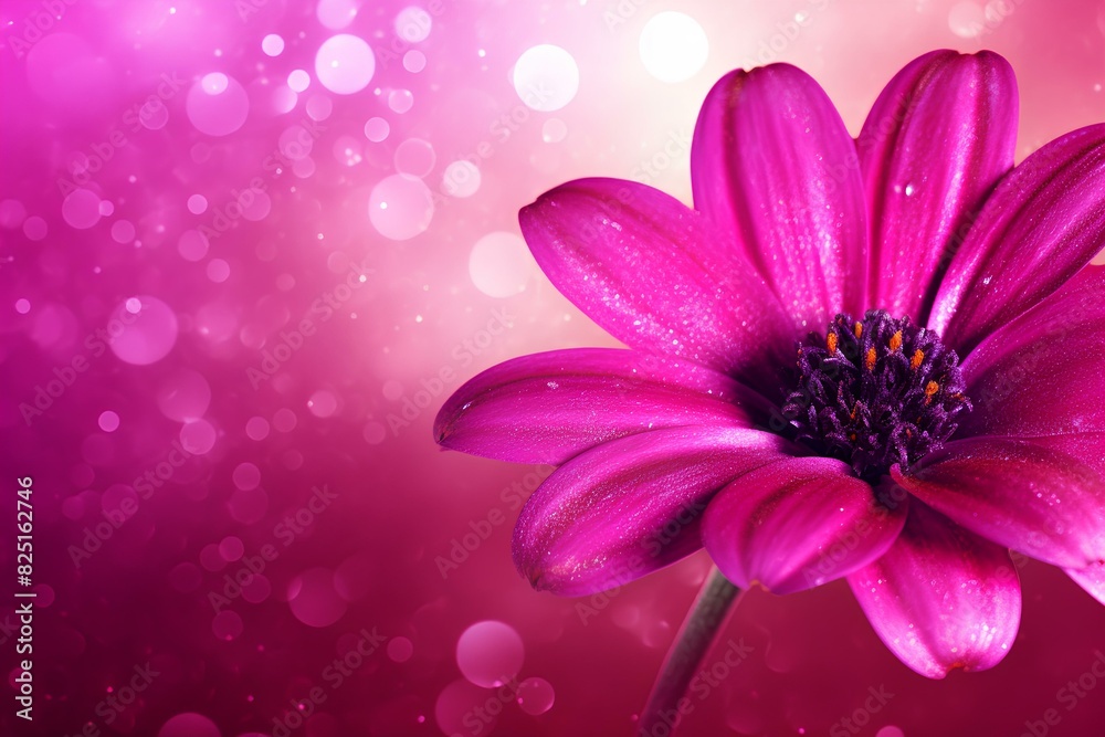 Obraz premium pink daisy flower made by midjourney