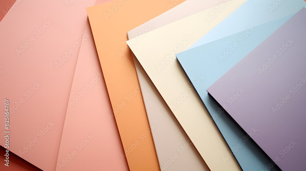 Digital retro color diary paper graphic poster background