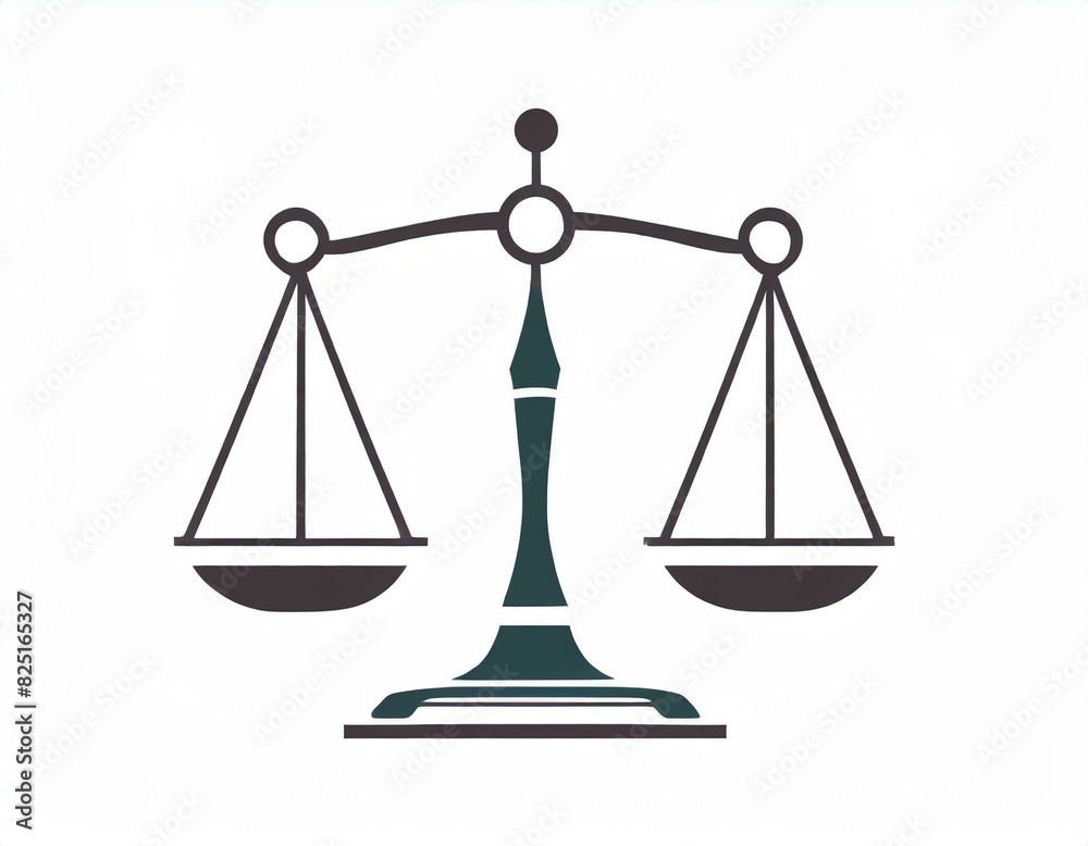 scales icon, vector image on white background, logo scales icon, vector image on white background, logo