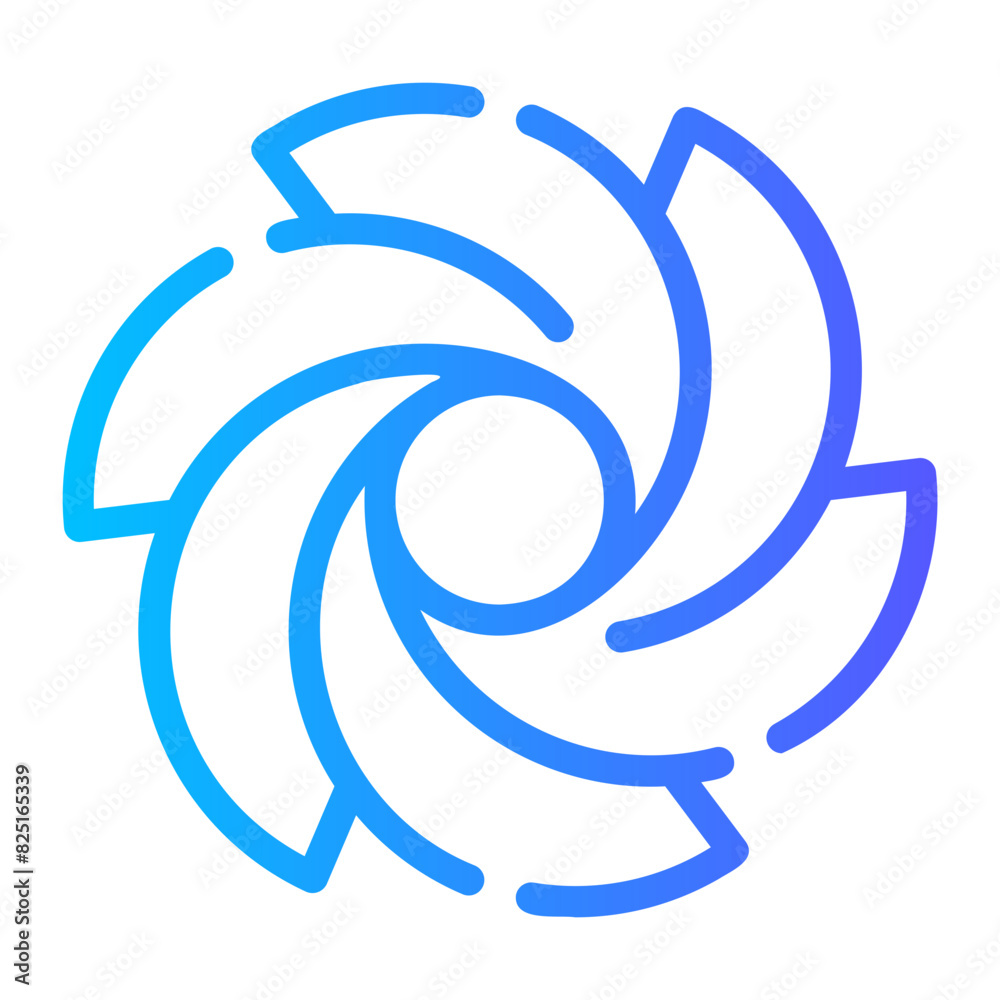 black hole gradient icon black hole gradient icon
