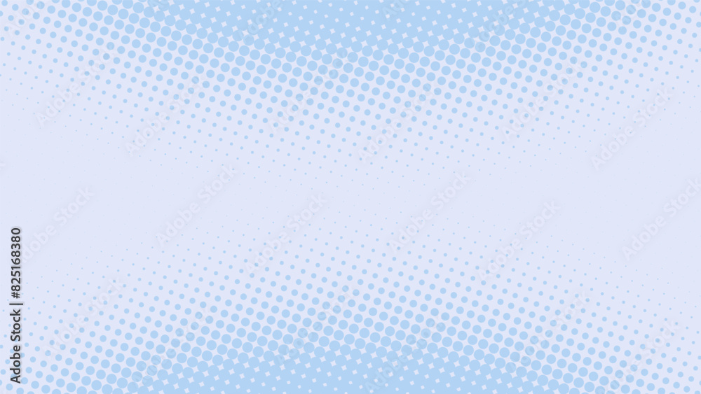 Bright baby blue pop art background in retro comic book style. Cartoon superhero backdrop with halftone dots gradient, vector illustration eps10 Bright baby blue pop art background in retro comic book style. Cartoon superhero backdrop with halftone dots gradient, vector illustration eps10